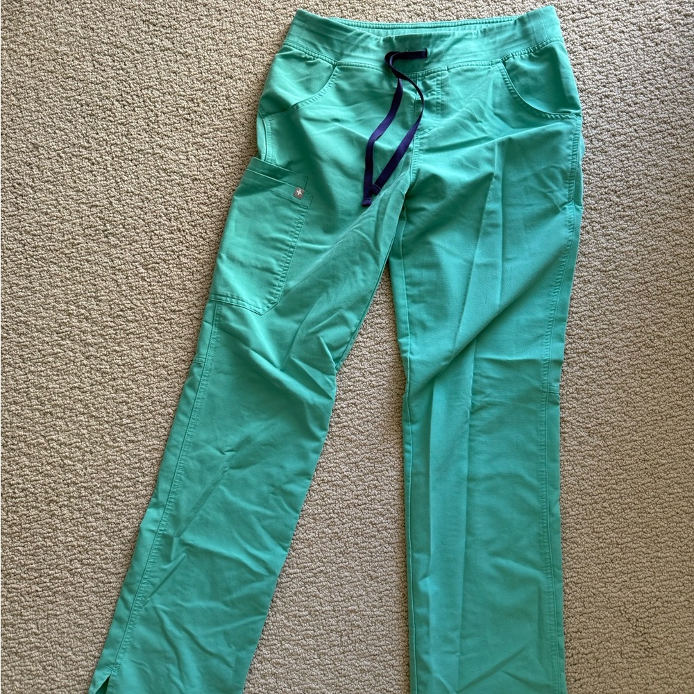 Green Drawstring Pants